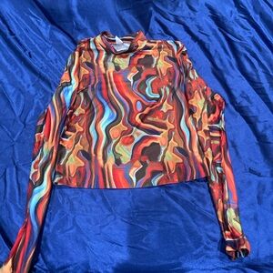 size large cropped shirt